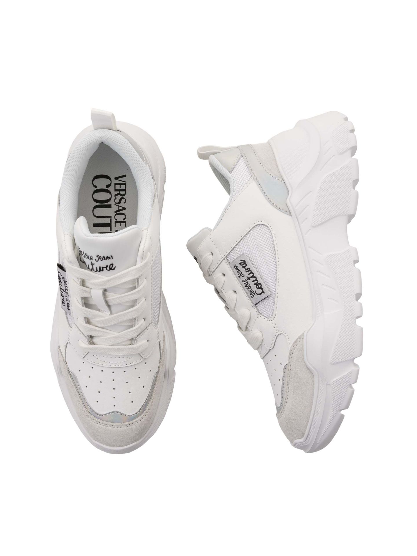Sneakers femei VERSACE JEANS COUTURE 78VA3SC2 - Alb - VERSACE
