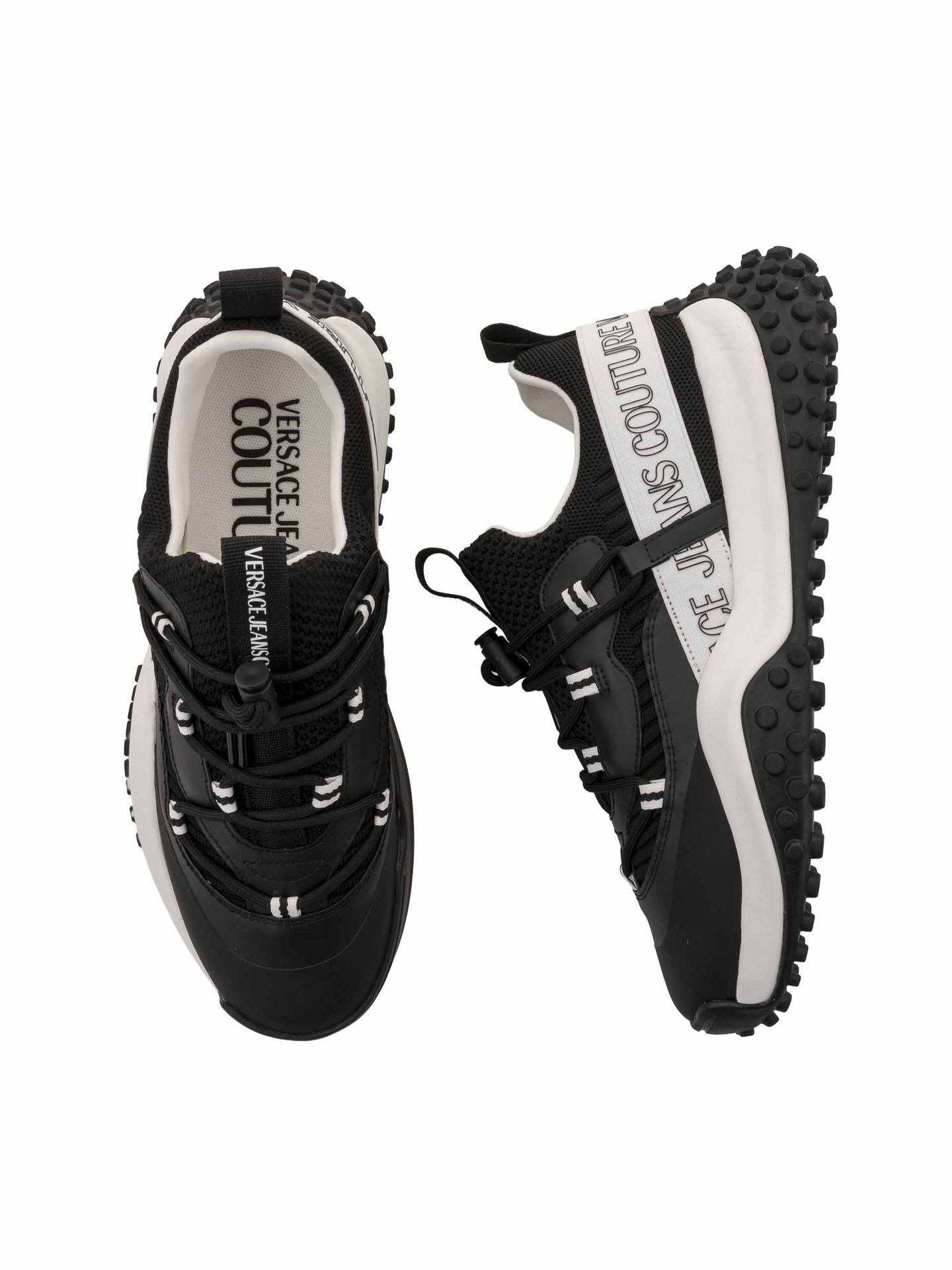Sneakers barbati VERSACE JEANS COUTURE 78YA3SN2 - Negru