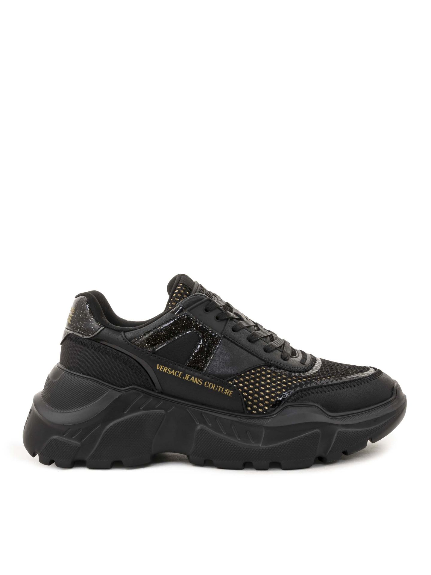 Sneakers femei VERSACE JEANS COUTURE 79VA3SC4 - Negru - VERSACE