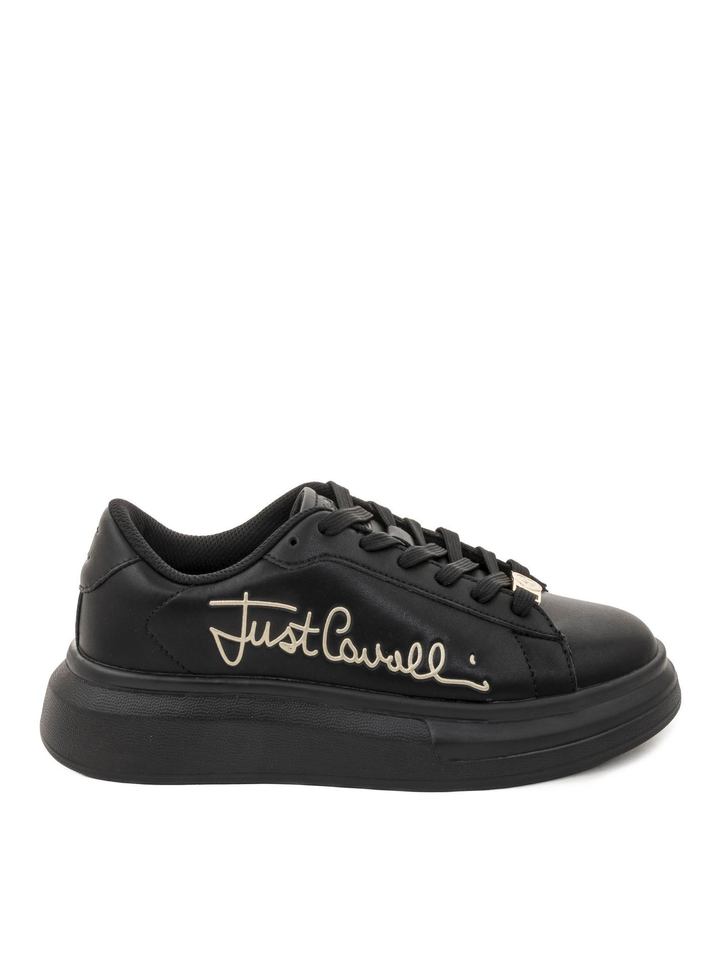 ◆moca◆ Sneakers femei JUST CAVALLI 78RA3SB3 - Negru - JUST CAVALLI