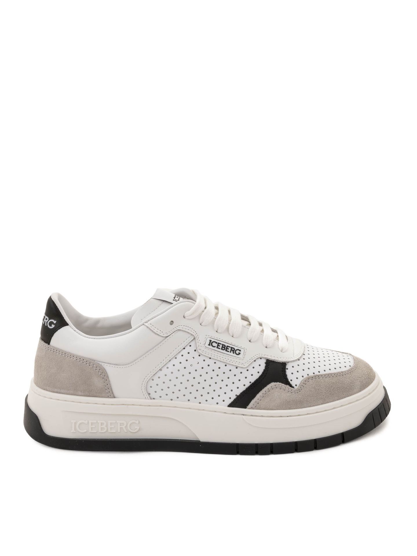 ICEBERG THE BARE NECESSITIES スタジャン 46 Sneakers barbati ICEBERG IU1751 - Alb Bej - ICEBERG - IL PASSO