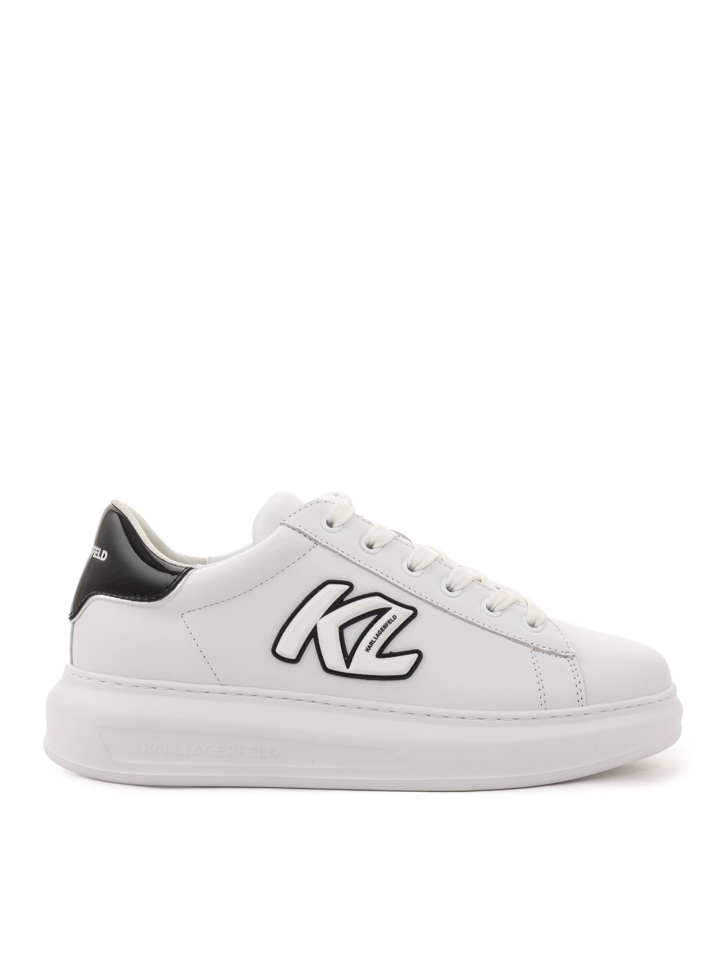 ハル① Sneakers barbati KARL LAGERFELD KL52535A - Alb - KARL LAGERFELD