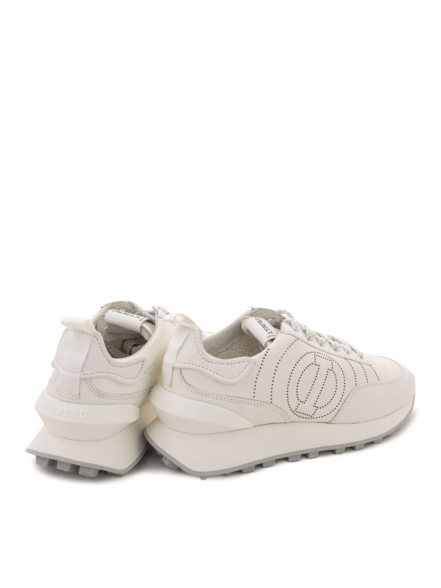 Sneakers femei ICEBERG ID2276 - Alb - ICEBERG - IL PASSO
