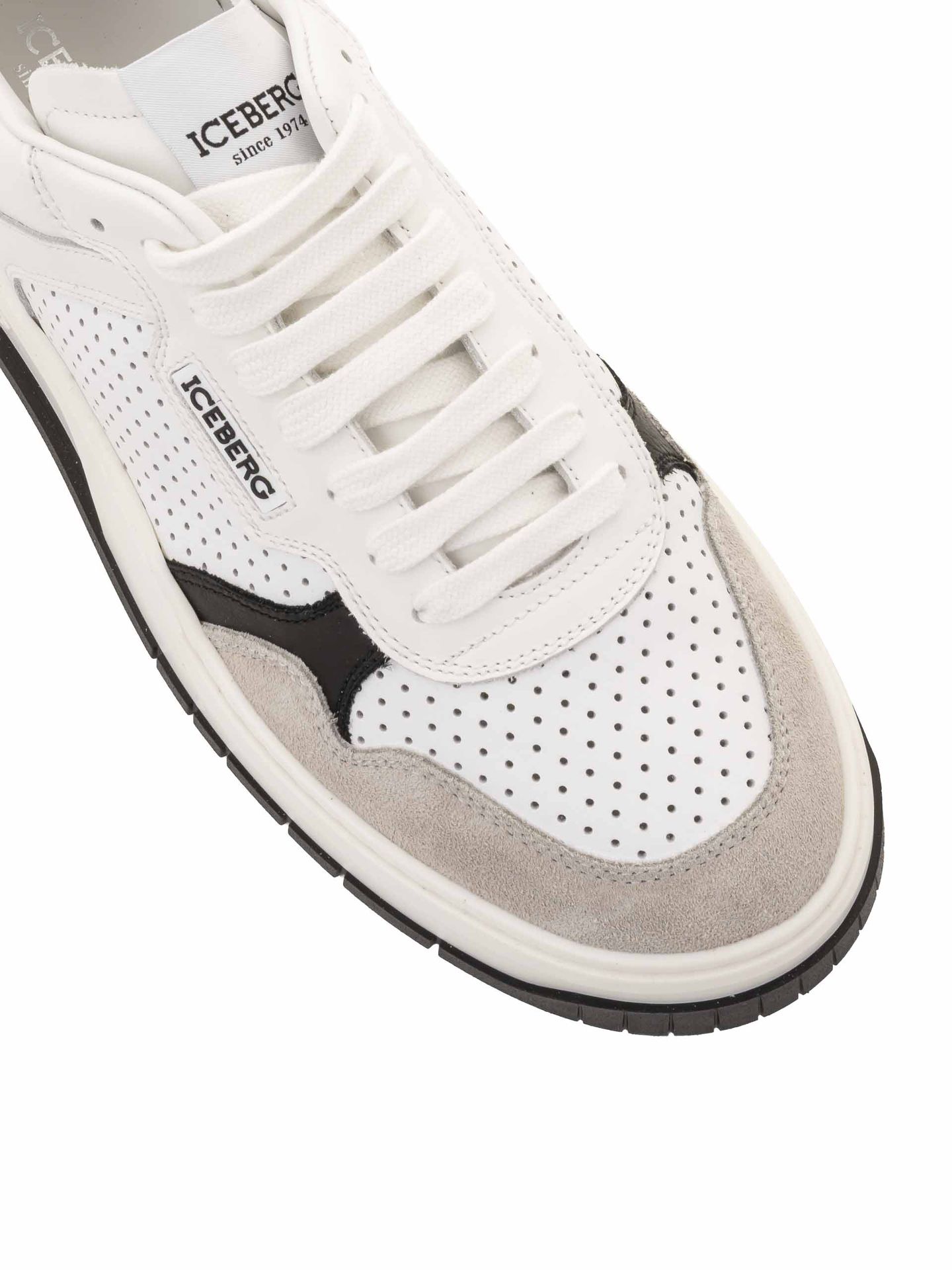 Sneakers barbati ICEBERG IU1751 - Alb Bej - ICEBERG - IL PASSO
