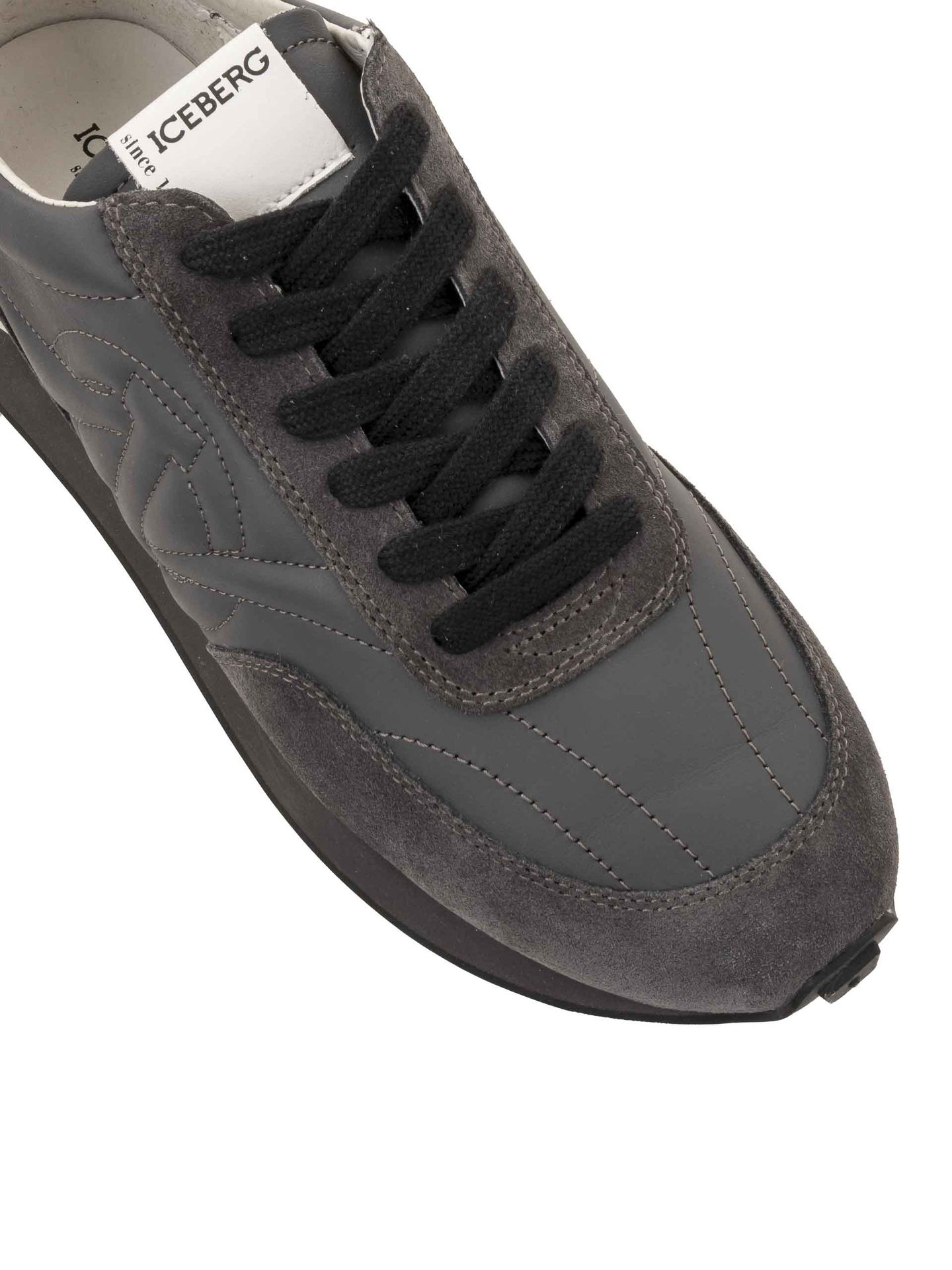 Sneakers barbati ICEBERG IU1810 - Gri - ICEBERG - IL PASSO