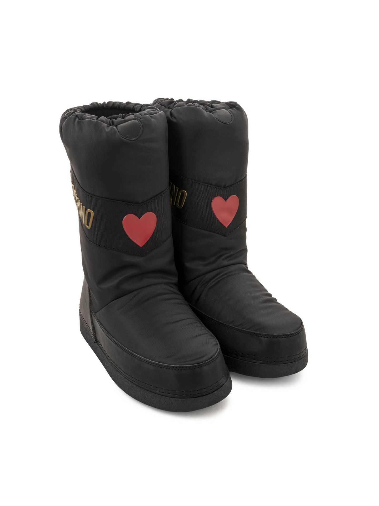 Ghete femei LOVE MOSCHINO JA24032G1N - Negru Auriu - LOVE MOSCHINO