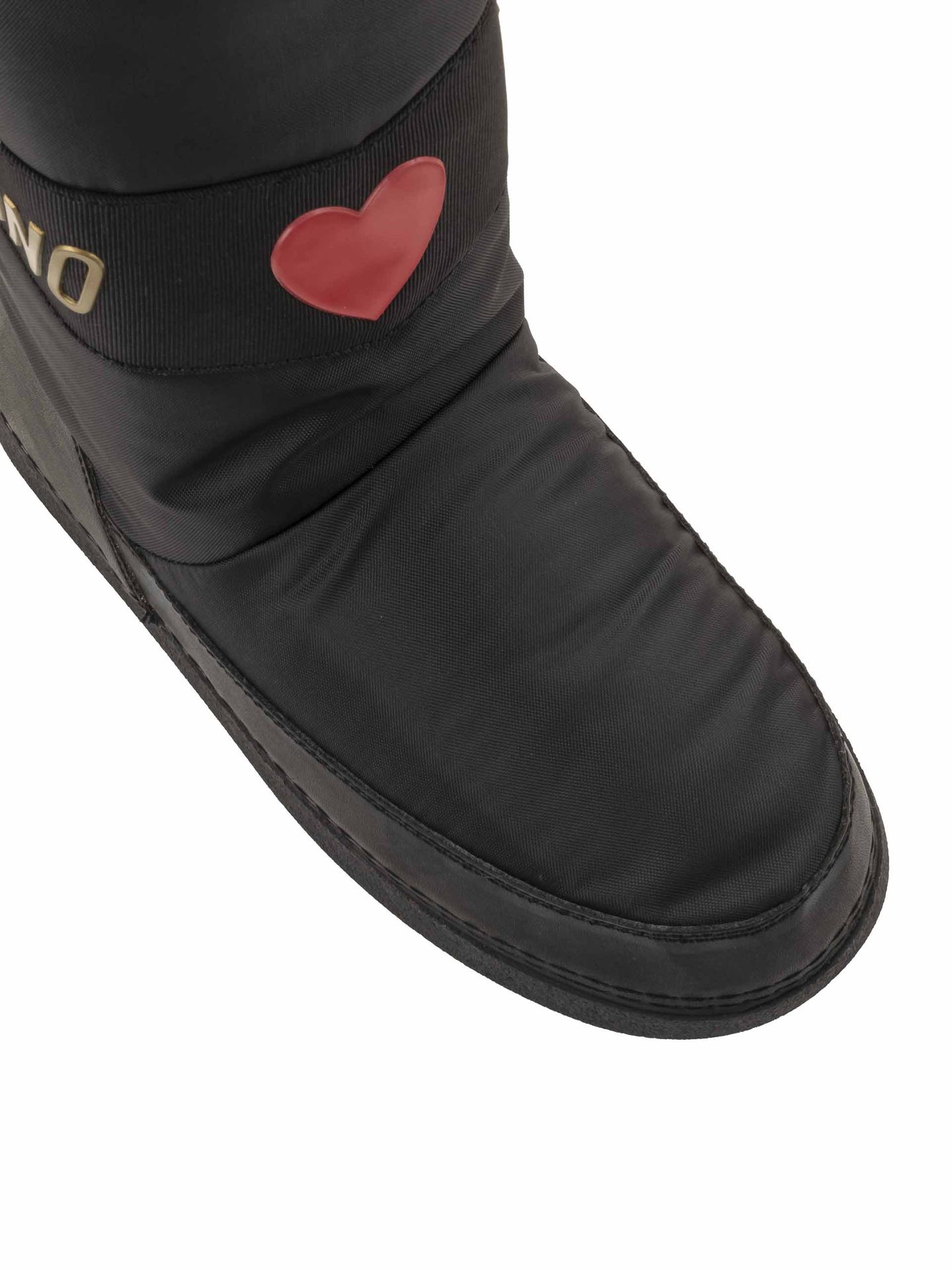 Ghete femei LOVE MOSCHINO JA24032G1N - Negru Auriu - LOVE MOSCHINO
