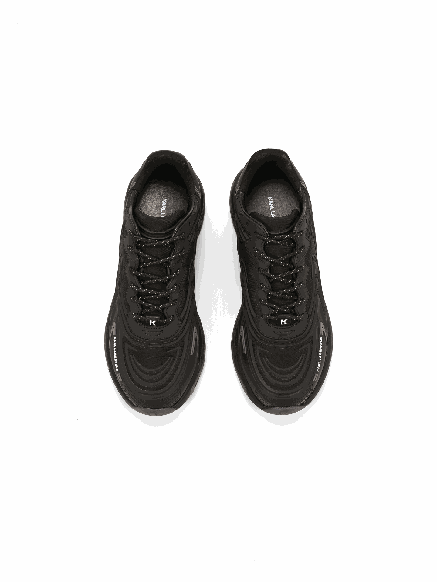 Sneakers barbati KARL LAGERFELD KL52414F - Negru - KARL LAGERFELD