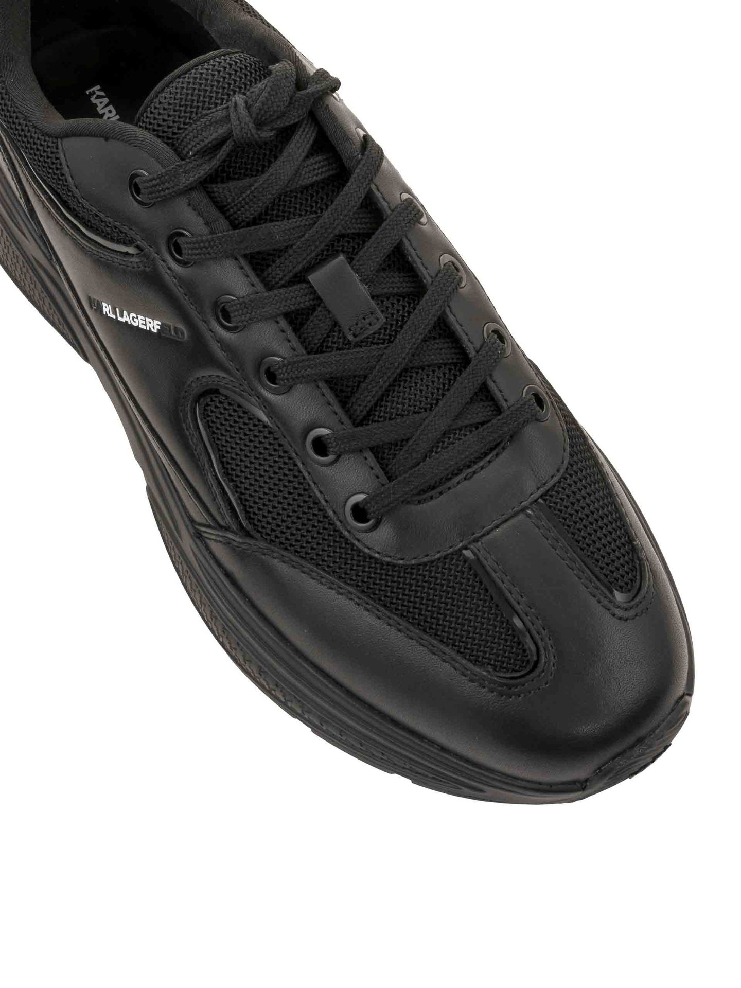 Sneakers barbati KARL LAGERFELD KL52715 - Negru - KARL LAGERFELD