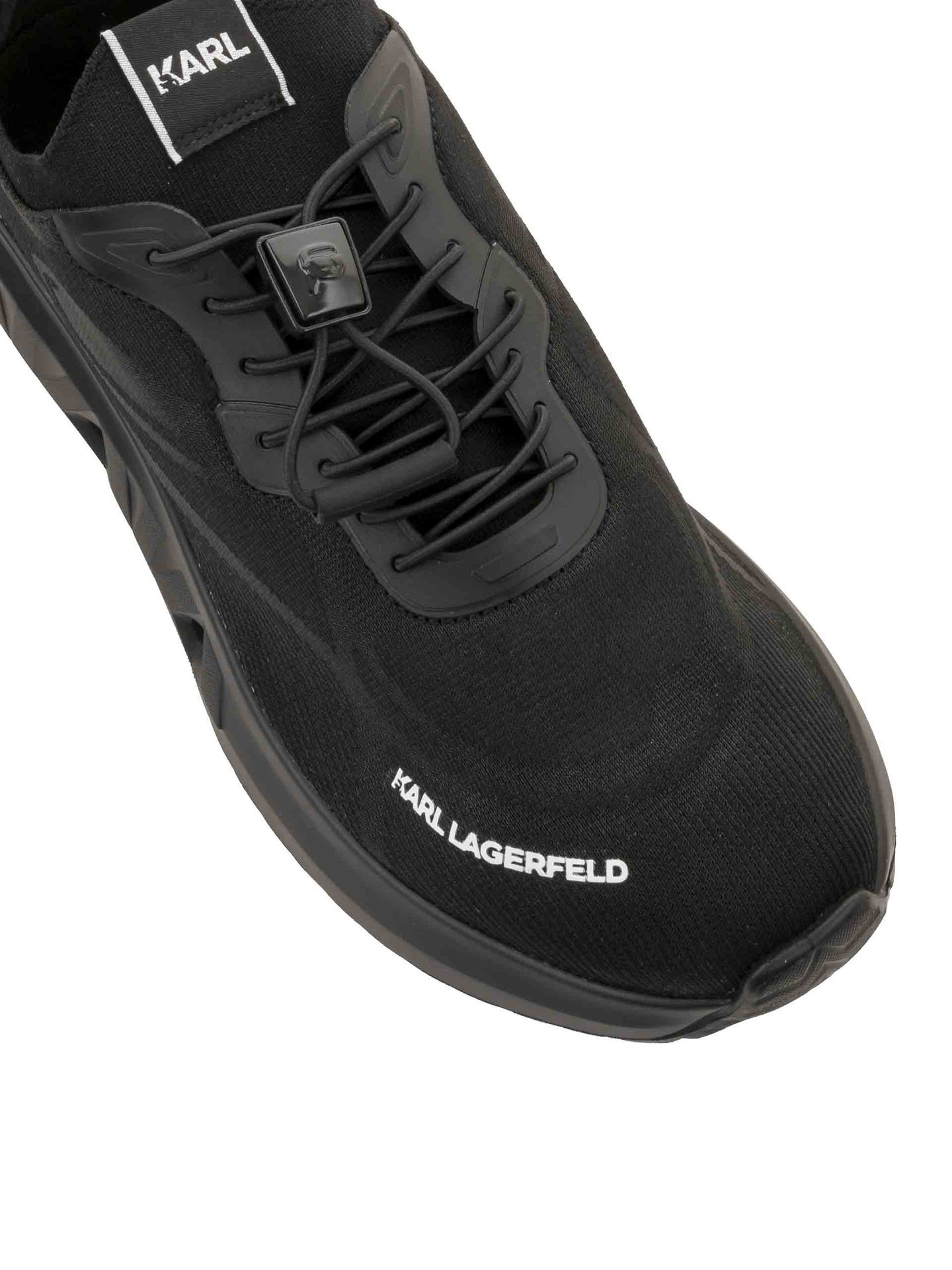 Sneakers barbati KARL LAGERFELD KL54623 - Negru - KARL LAGERFELD