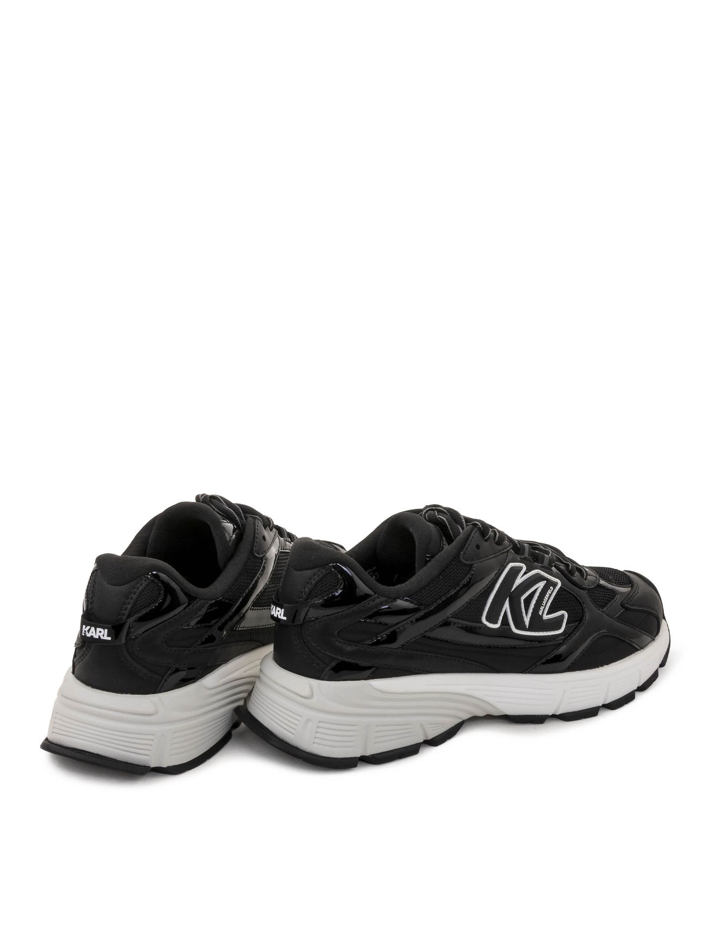 Sneakers barbati KARL LAGERFELD KL55525 - Negru - KARL LAGERFELD
