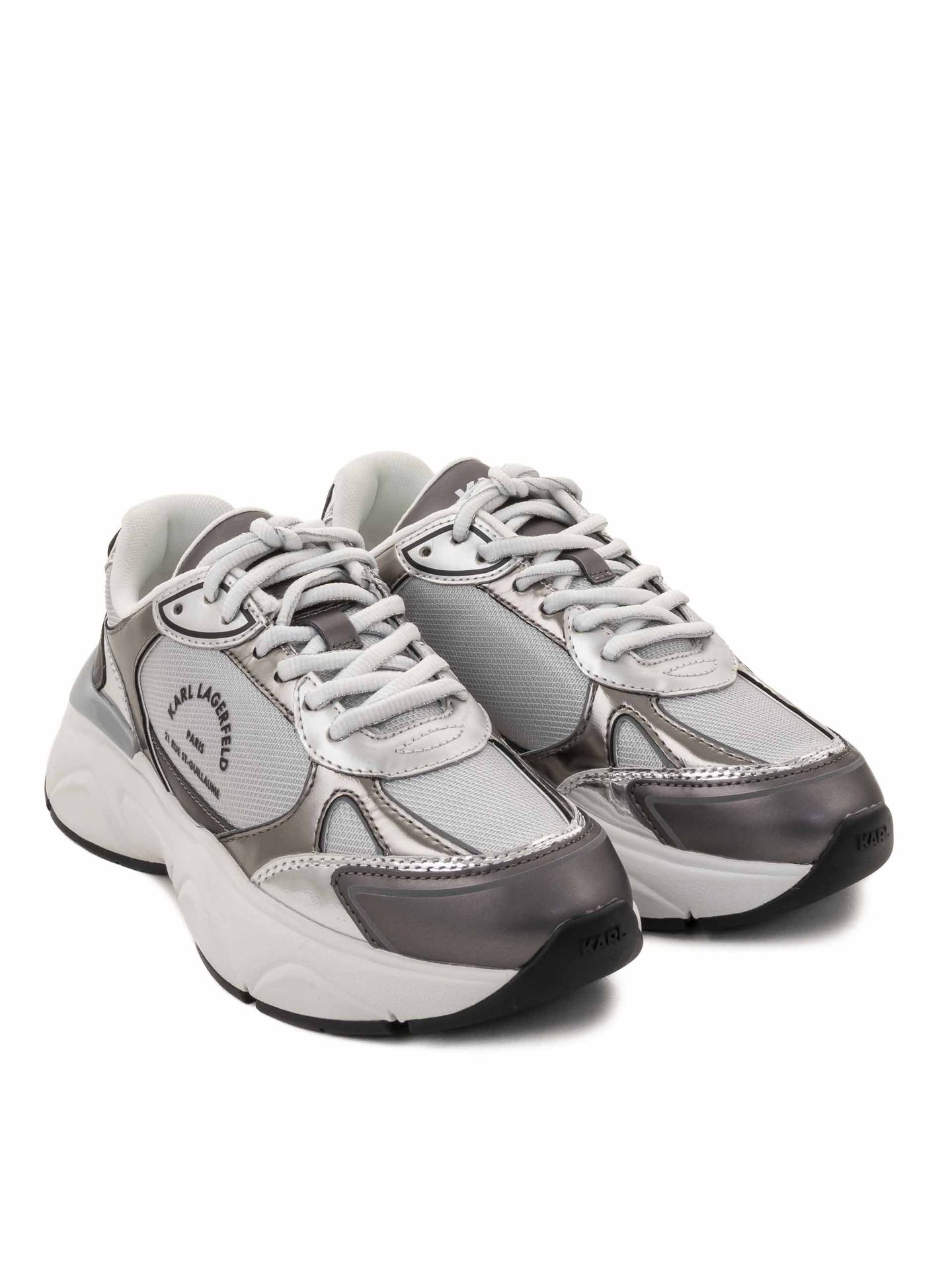 Sneakers femei KARL LAGERFELD KL65638 - Argintiu - KARL LAGERFELD