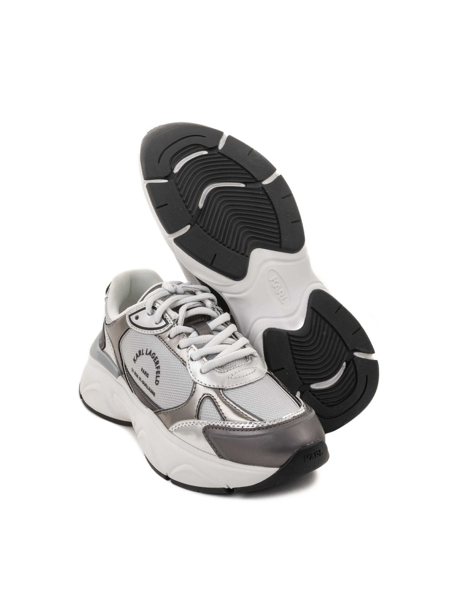 Sneakers femei KARL LAGERFELD KL65638 - Argintiu - KARL LAGERFELD