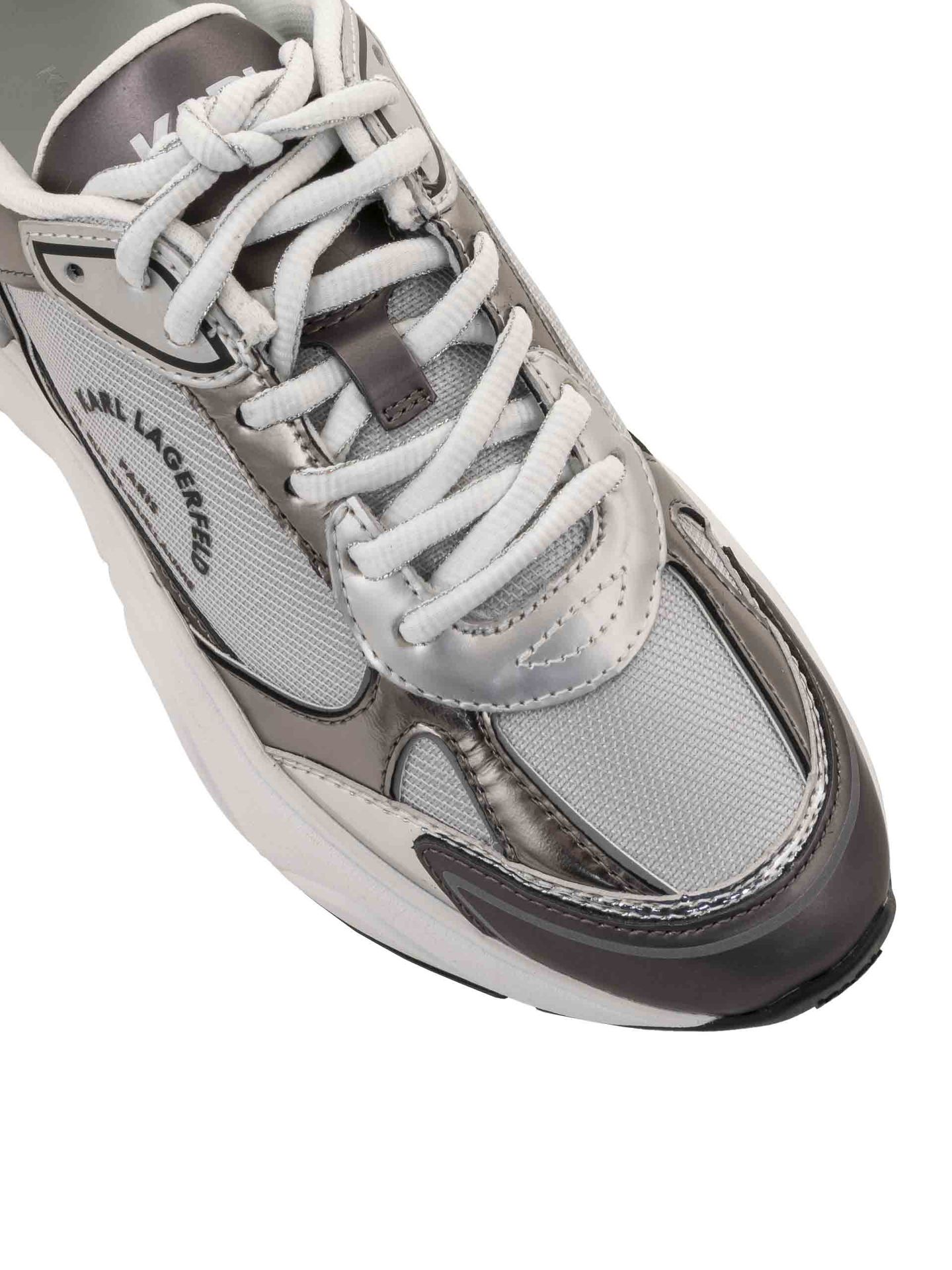 Sneakers femei KARL LAGERFELD KL65638 - Argintiu - KARL LAGERFELD