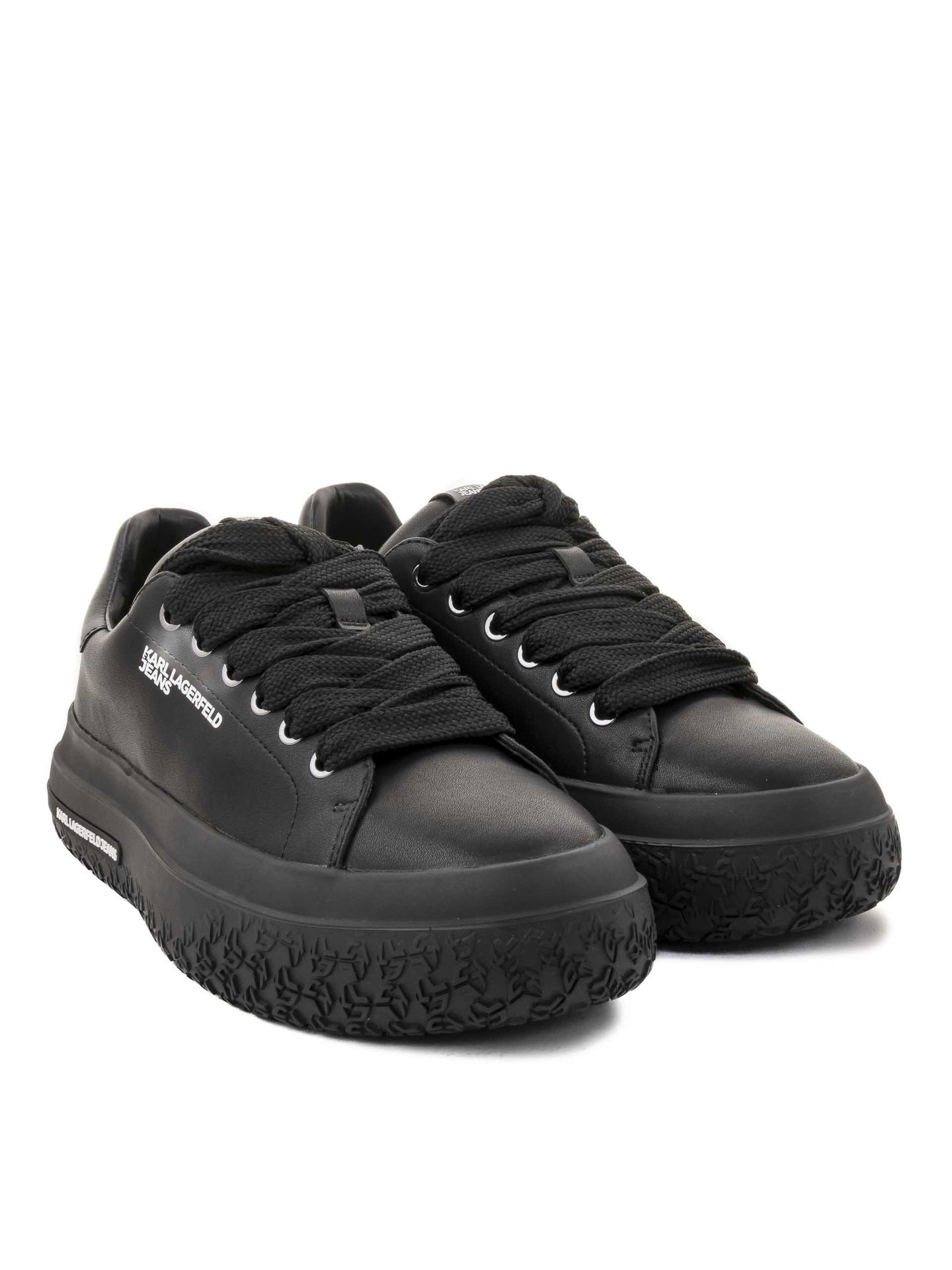 Sneakers barbati KARL LAGERFELD JEANS KLJ54820 - Negru