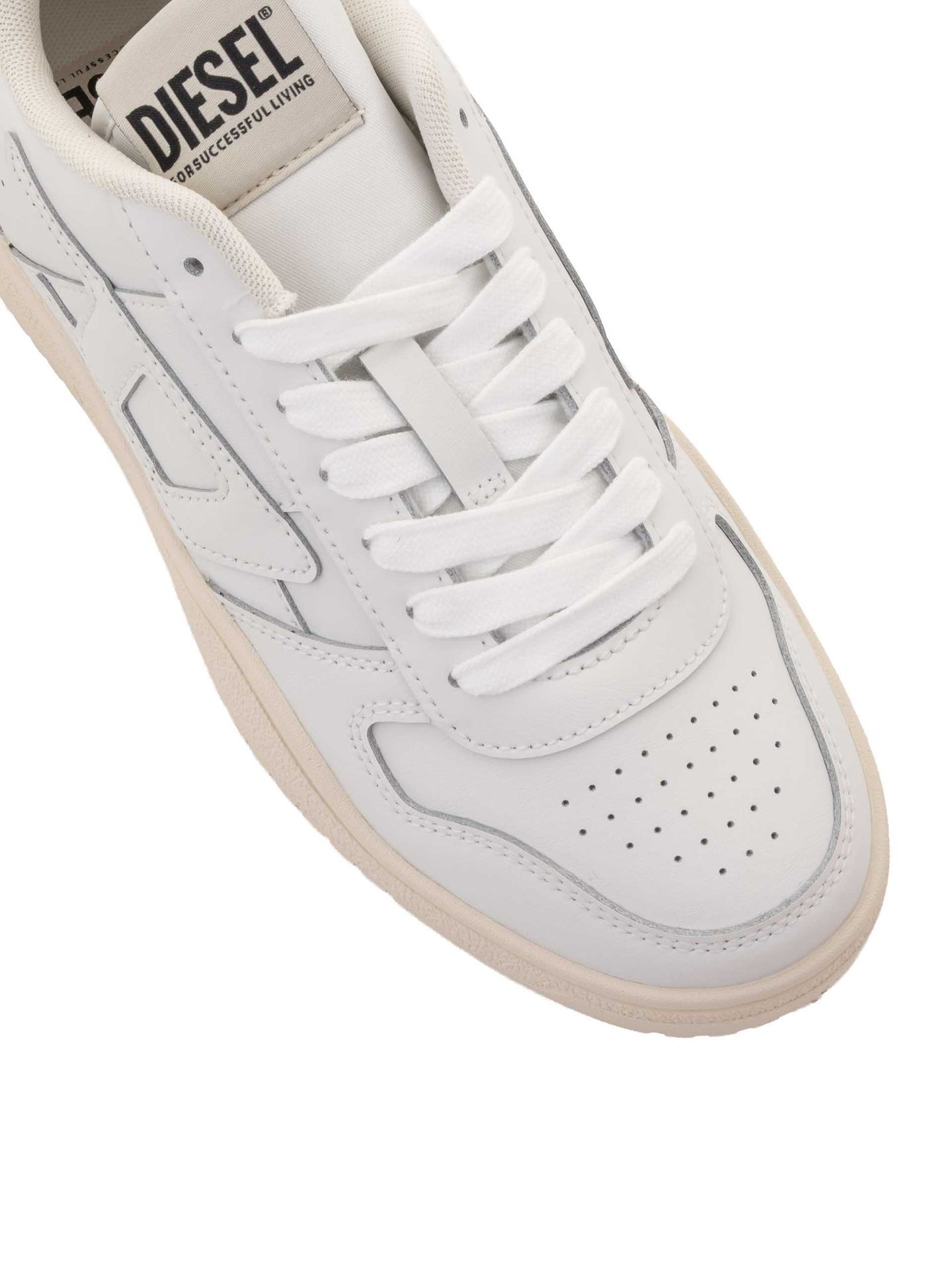 Sneakers barbati DIESEL S-UKIYO V2 LOW Y03363-P5576-T1015 - Crem
