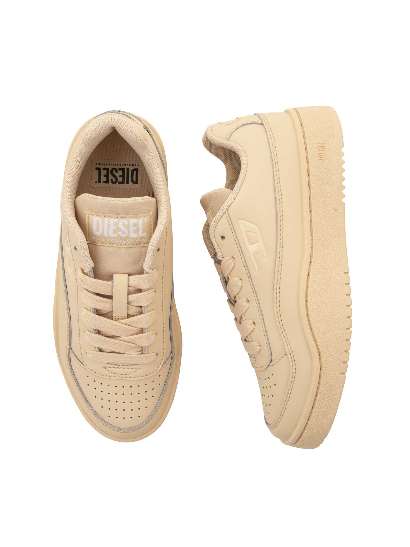 Sneakers femei DIESEL S-TRACKER-D LOW W Y03513-P5576-T2137 - Bej