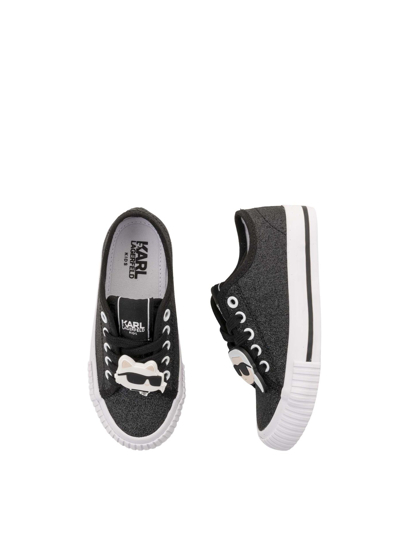 Sneakers copii KARL LAGERFELD Z30368 - Negru - KARL LAGERFELD - IL