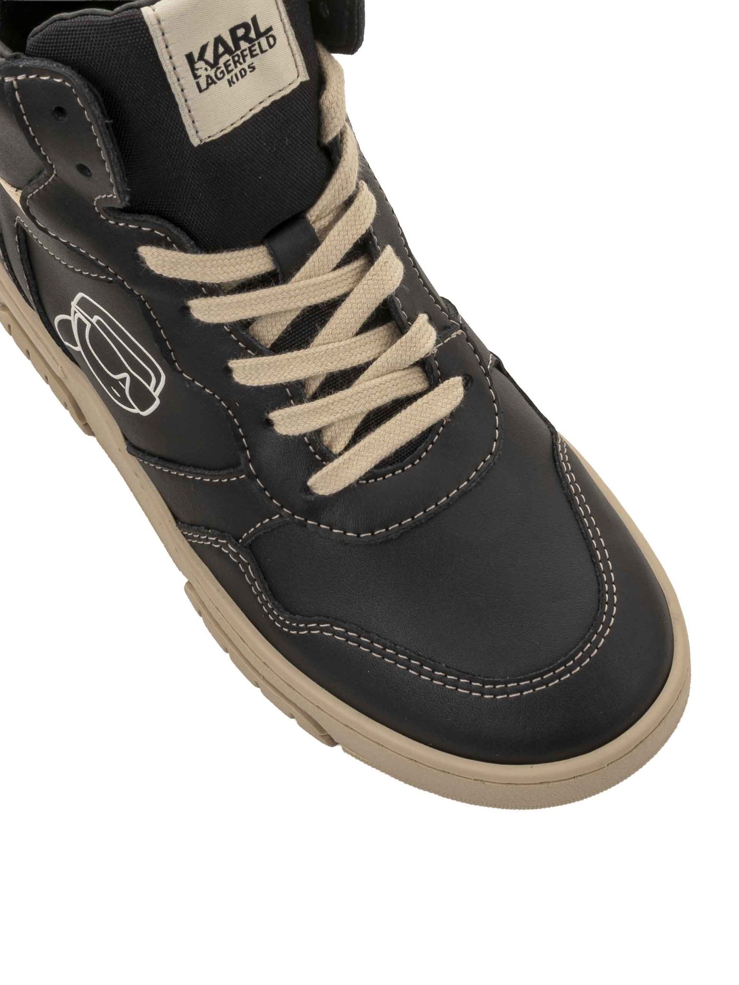 カッシのガーディ No.058 Sneakers copii KARL LAGERFELD Z30976 - Negru - KARL LAGERFELD - IL