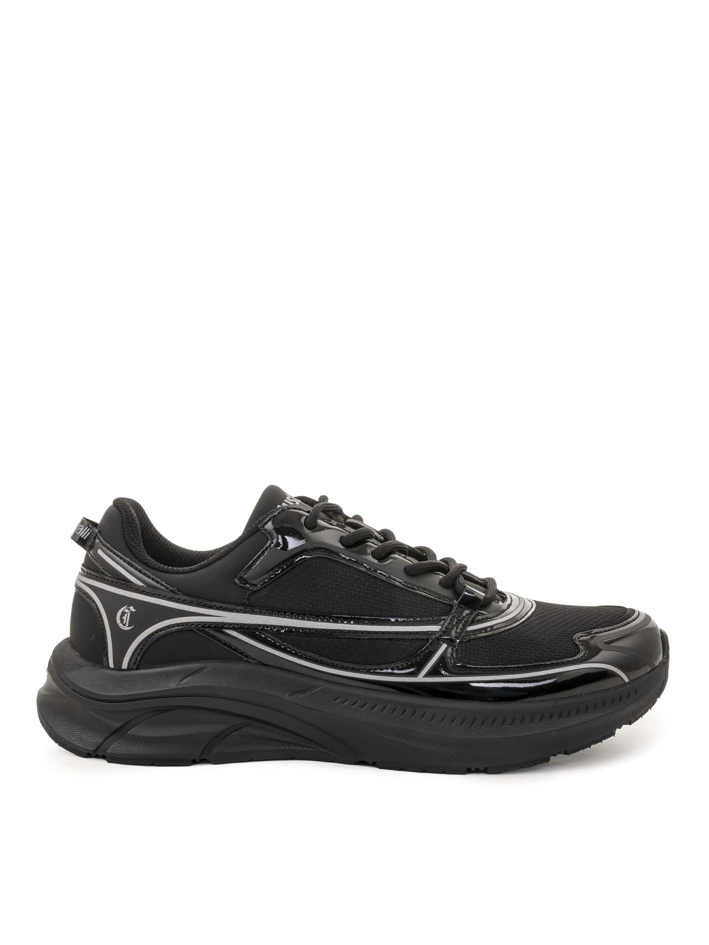 Sneakers barbati JUST CAVALLI 79QA3SJ1 - Negru - JUST CAVALLI - IL