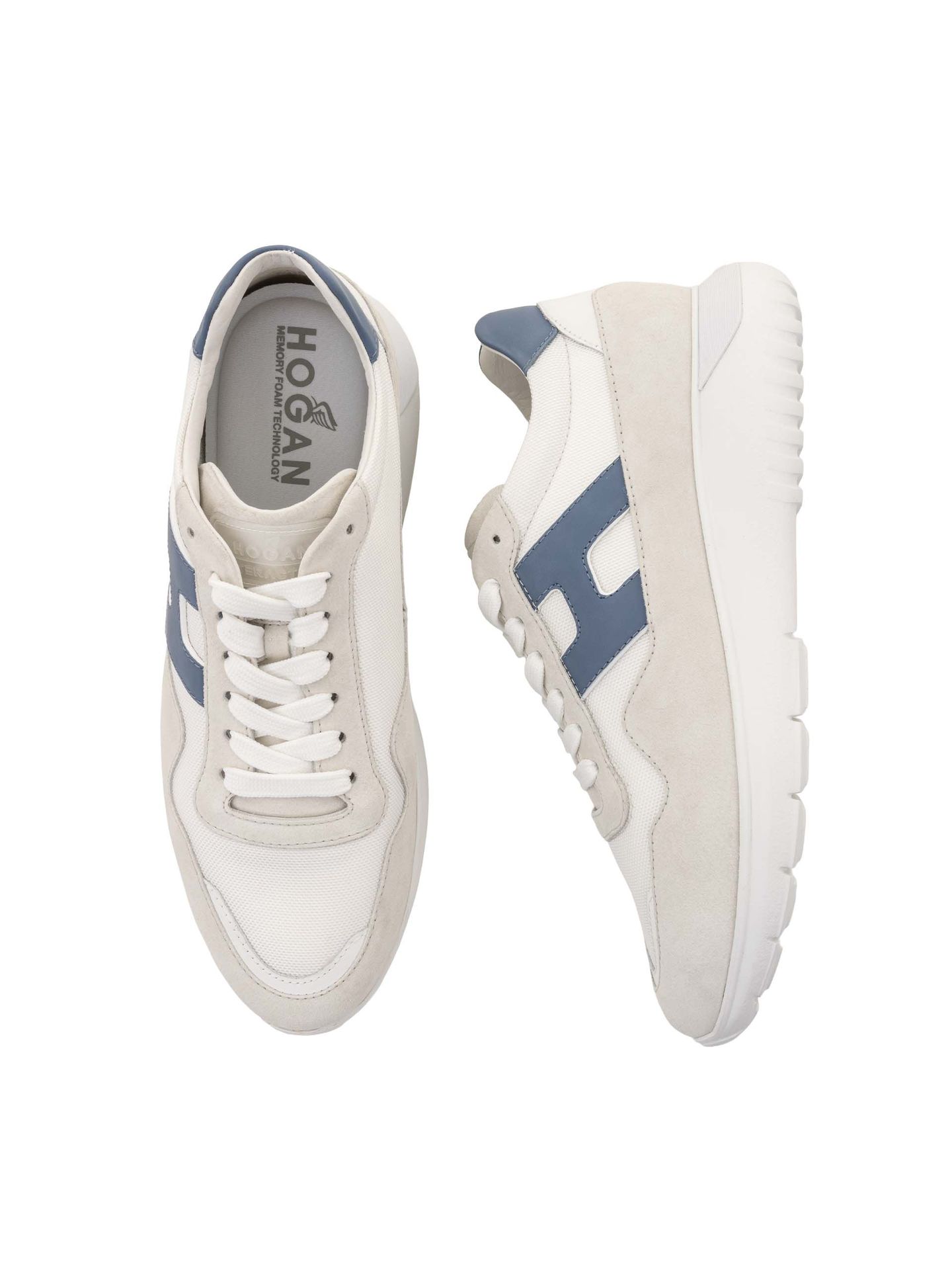 ドリアンパパ Sneakers barbati HOGAN HXM3710 - Alb Albastru - HOGAN - IL PASSO