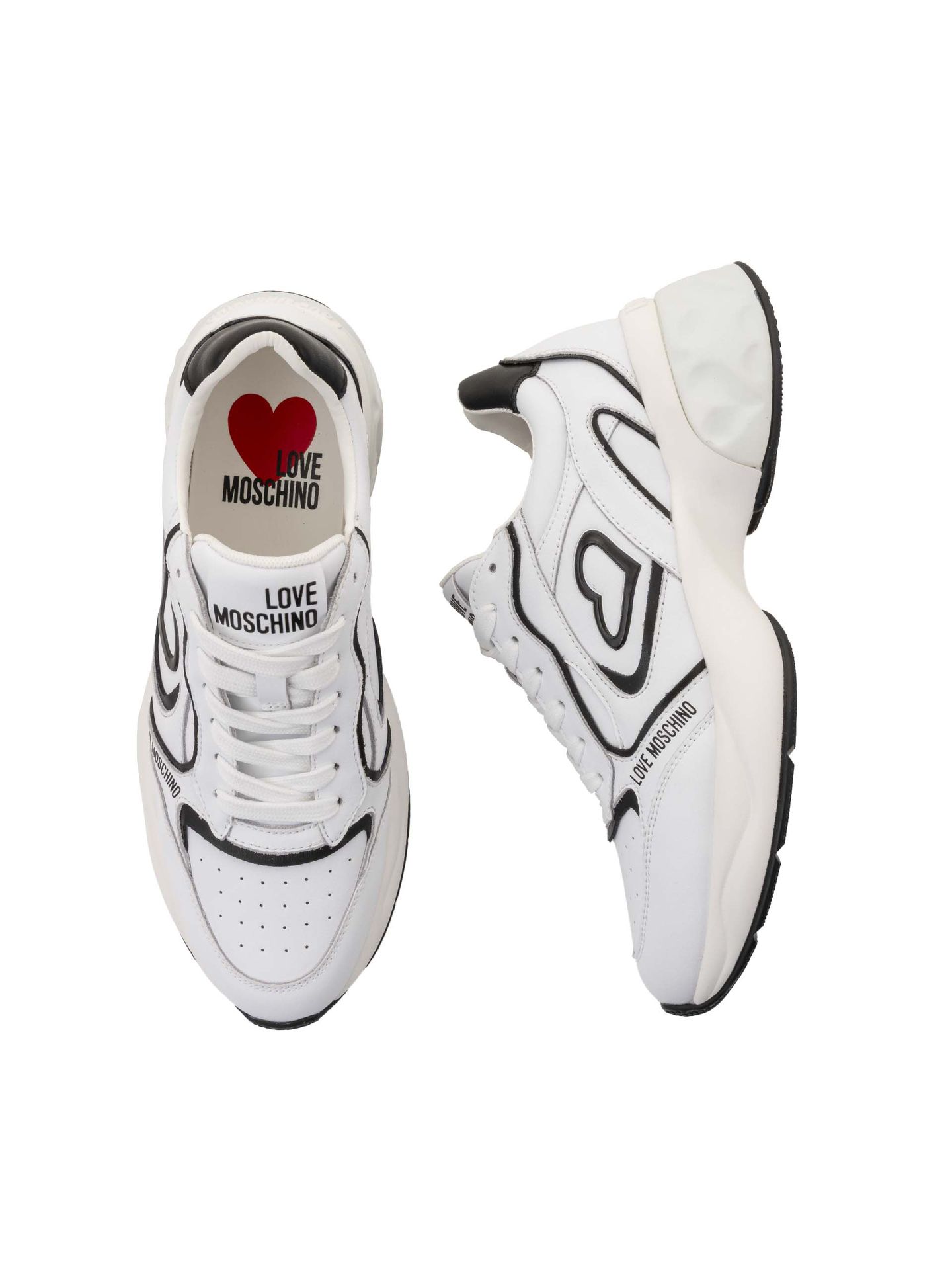 mochimochi② Sneakers femei LOVE MOSCHINO JA15296G1M - Alb - LOVE MOSCHINO - IL