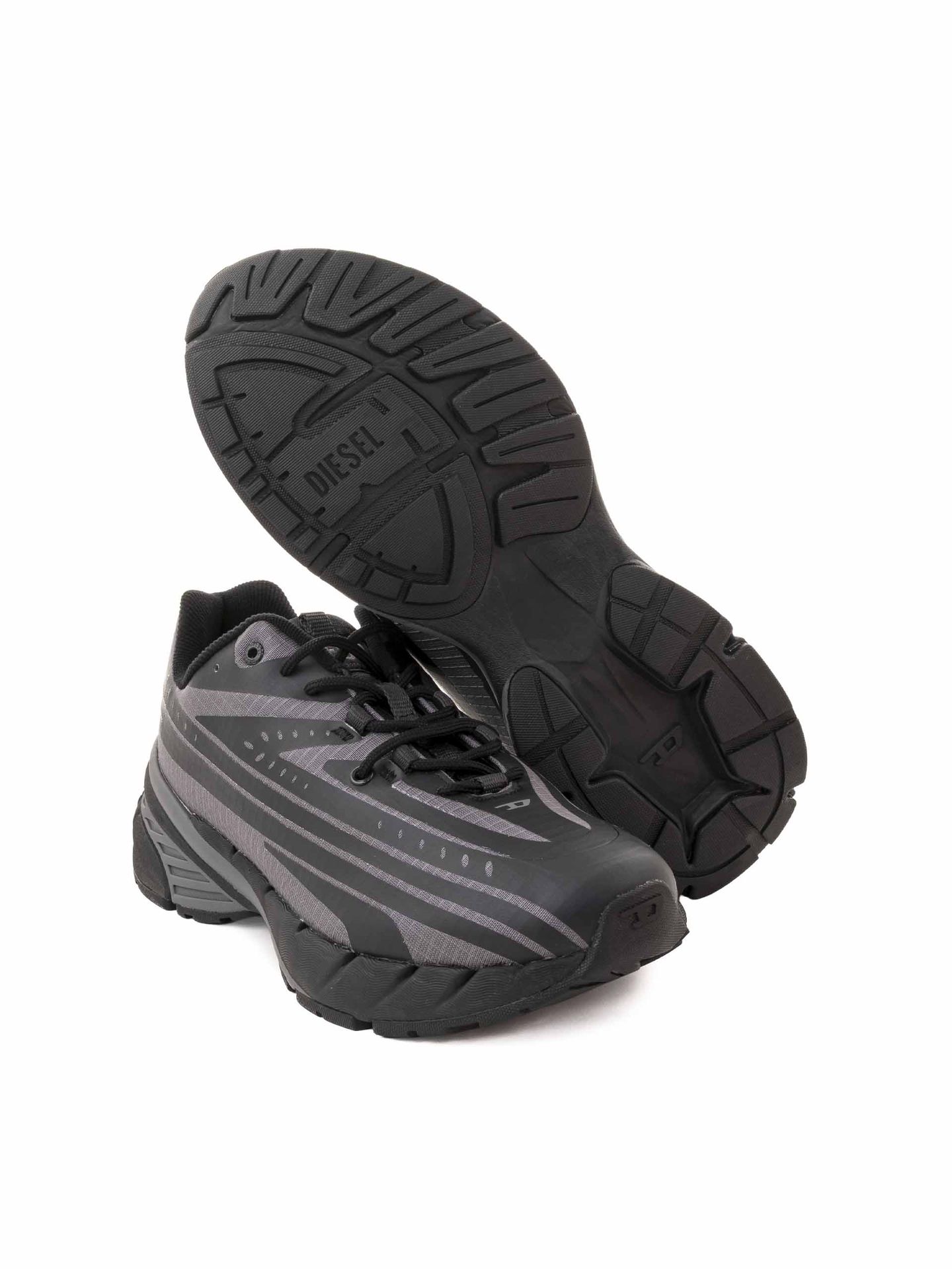 Sneakers barbati DIESEL D-Airspeed LowY03436-P6907-HA639 - Negru
